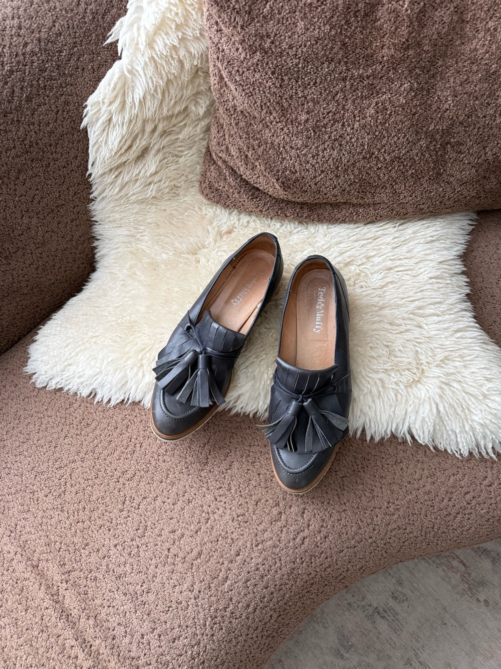 Ted & Muffy tassel kiltie loafers